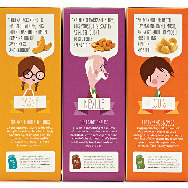 VI設(shè)計(jì)公司分享麥片品牌商標(biāo)的特點(diǎn)